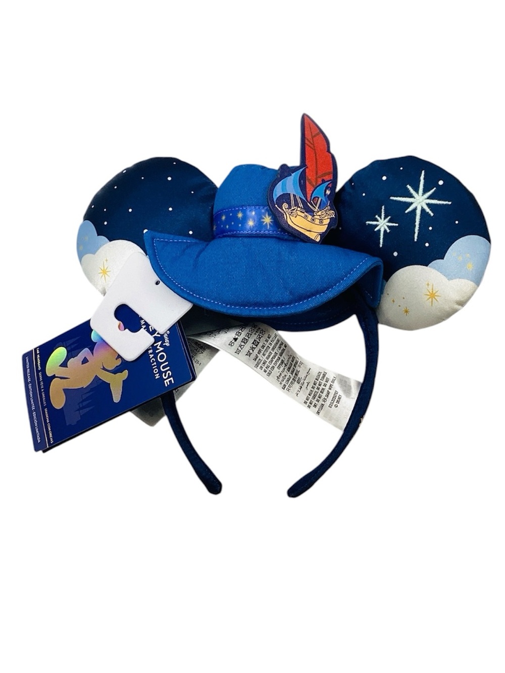 🐷 Disney Mickey Mouse: The Main Attraction Ear Headband – Peter Pan's Flight Mai